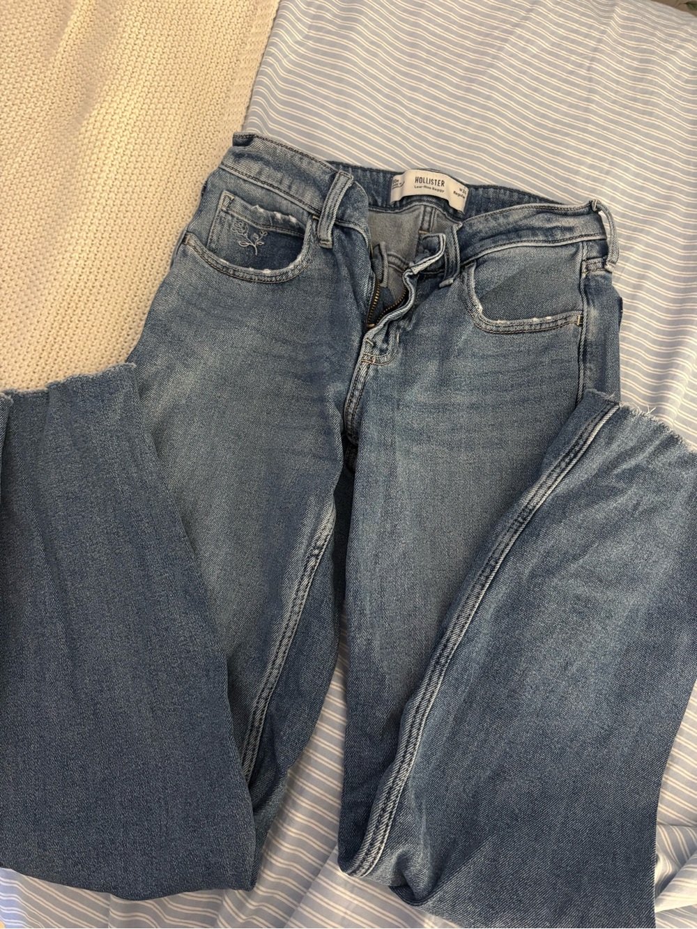 Hollister Light Blue Flare Leg Jeans